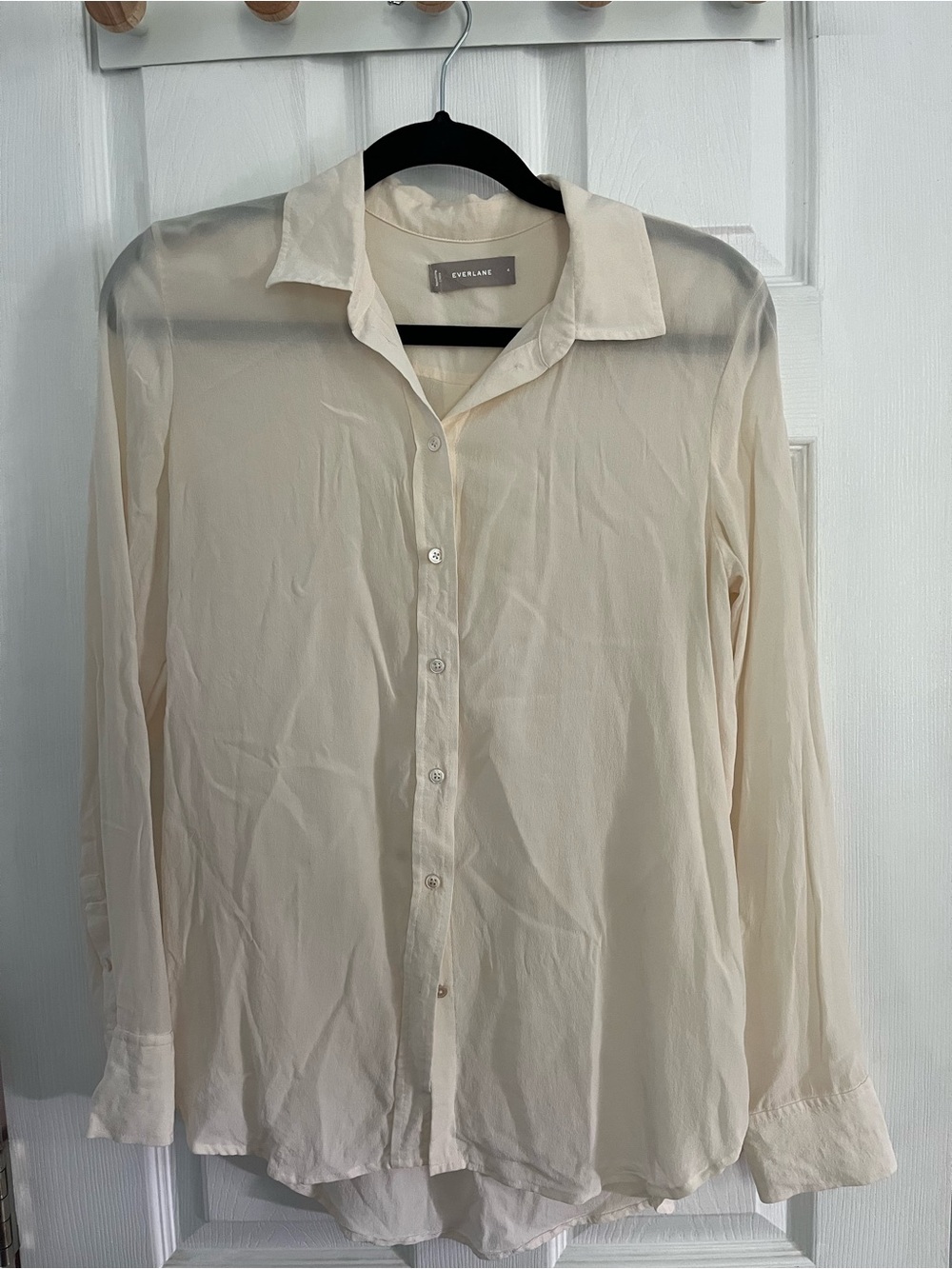 Everlane silk button down